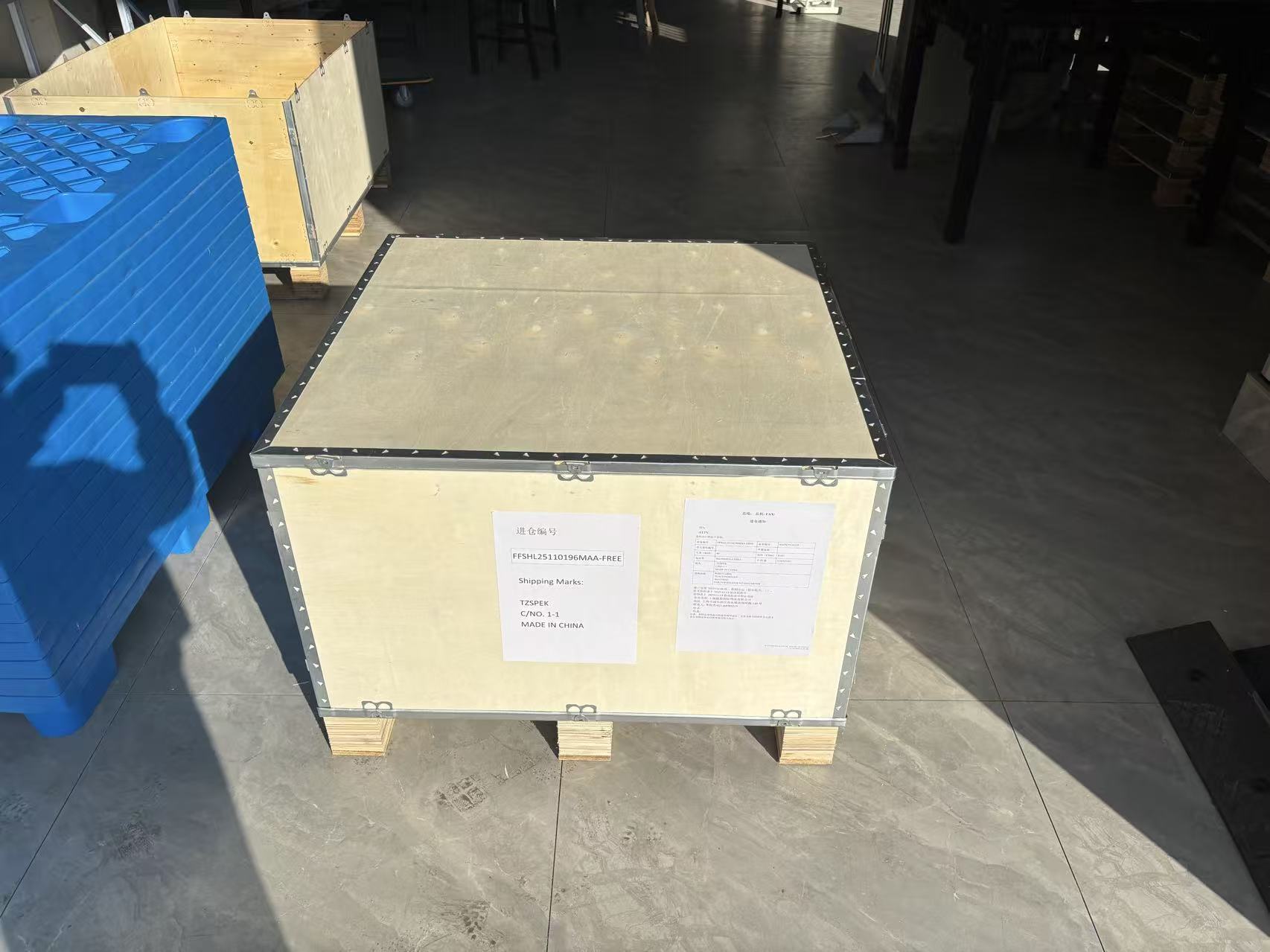 最新の企業ブログについて Teflon belt send to USA