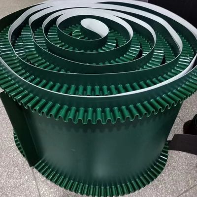 購入 カスタマイズされた良質の産業ポリ塩化ビニールの側面のコンベヤー ベルト online manufacture