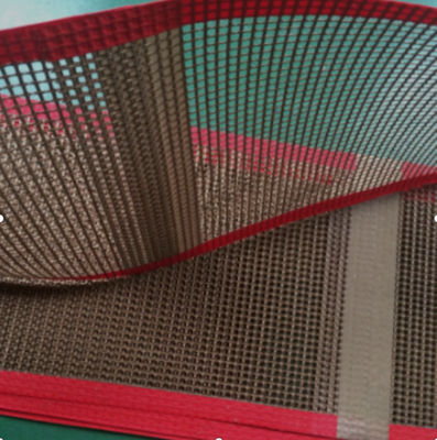購入 耐熱性丸みがある共同PTFEの網のコンベヤー ベルト online manufacture