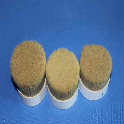 購入 絵筆の純粋な雄豚の剛毛の習慣色のための二重自然な沸かされた剛毛 online manufacture