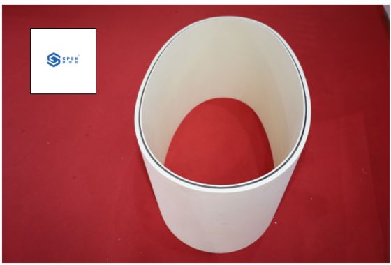 無限滑らかゴム魚骨分離ベルト白