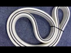 ゴム製の魚の骨分離用コンベアベルト